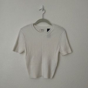 NWT| Abercrombie Elevated Baby Knit Tee